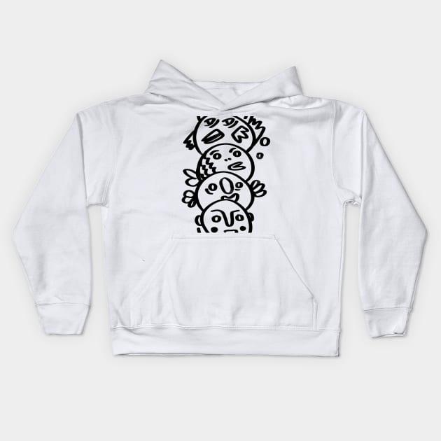 totem Kids Hoodie by Angel Rivas